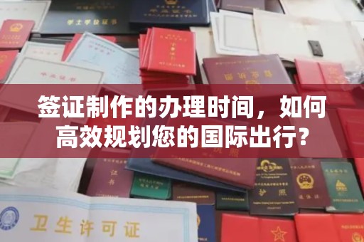 南城签证制作的办理时间，如何高效规划您的国际出行？