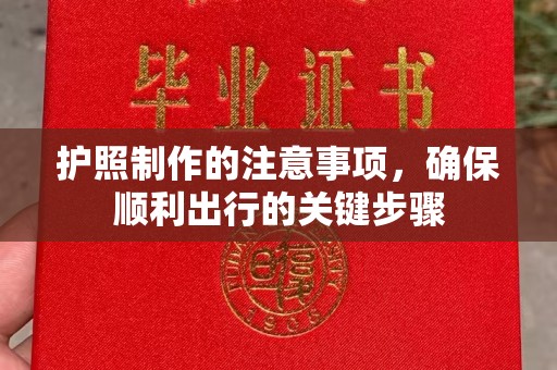 南城护照制作的注意事项，确保顺利出行的关键步骤