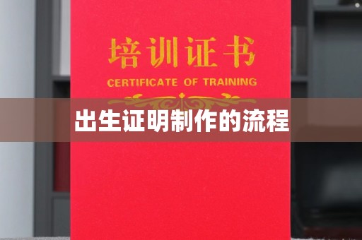 南城出生证明制作的流程