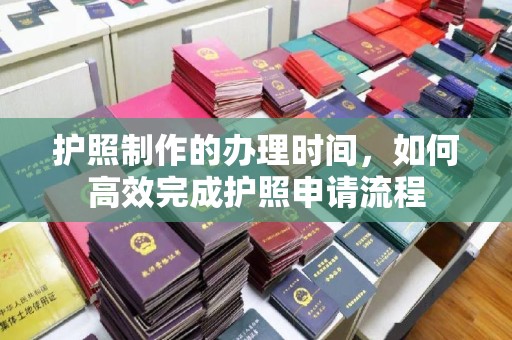 南城护照制作的办理时间，如何高效完成护照申请流程