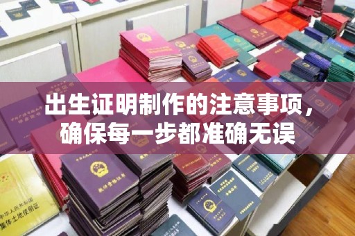 南城出生证明制作的注意事项，确保每一步都准确无误