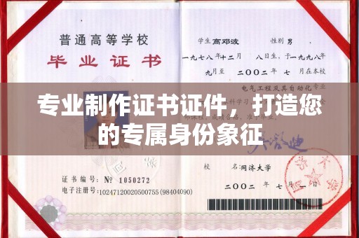 南城专业制作证书证件，打造您的专属身份象征